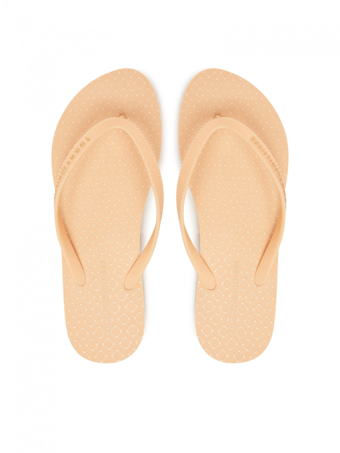 Tommy Hilfiger Žabky Hilfiger Strap Beach Sandal FW0FW08736 Oranžová